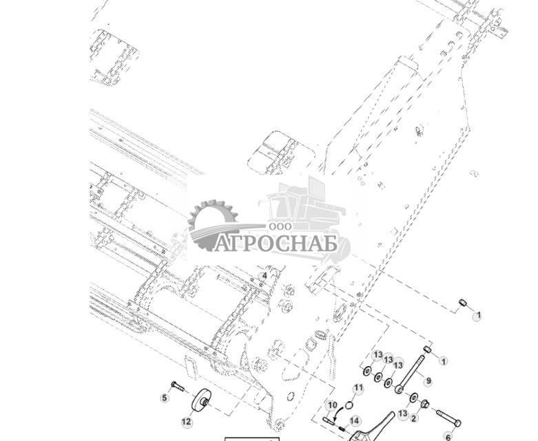 Комплект крепежных деталей среднего яруса - ST818985 558.jpg